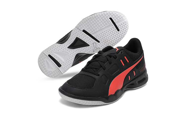PUMA Auriz K Black/Red 105638-01