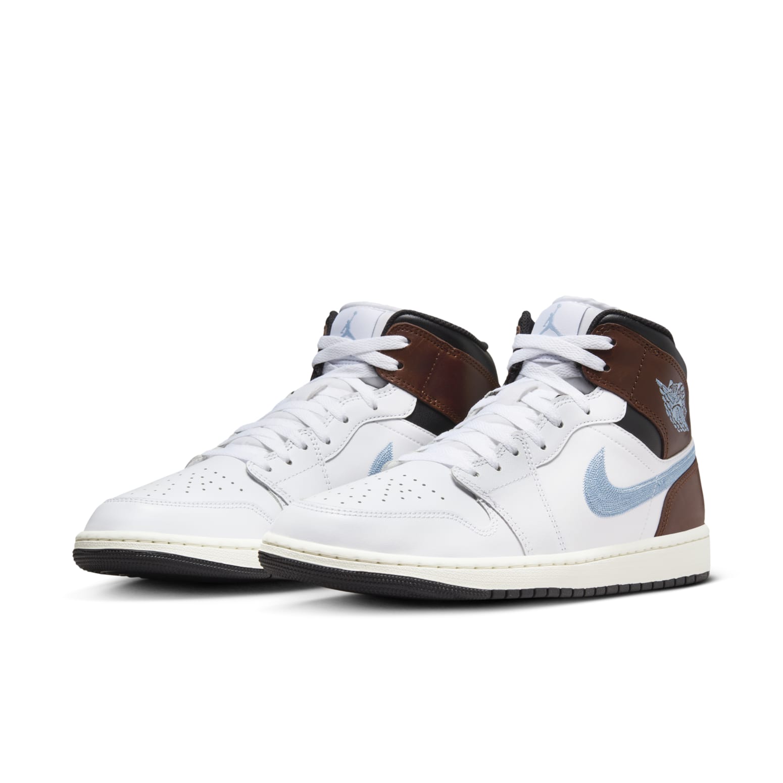 Air Jordan 1 Mid SE 'Brown Blue Grey' FQ7831-142