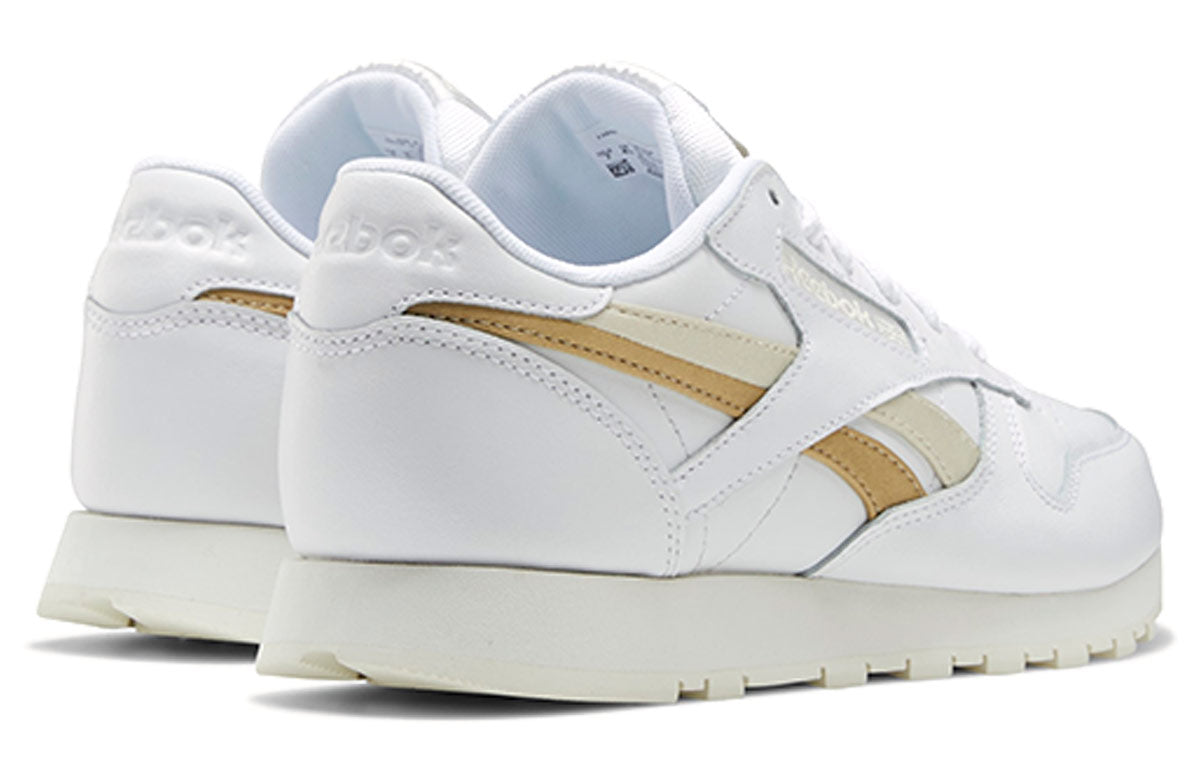 (WMNS) Reebok Classic Leather 'White Brown' FW1257