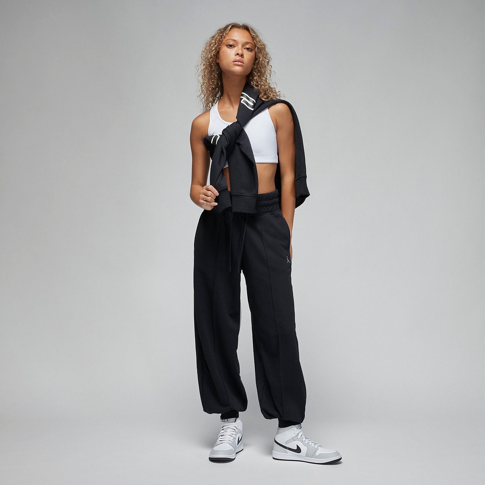 (WMNS) Air Jordan Sport Sweatpants 'Black' FD7376-010
