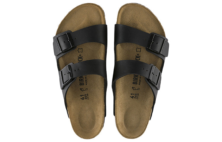 Birkenstock Arizona Birko-Flor Narrow Fit 'Black' 51793