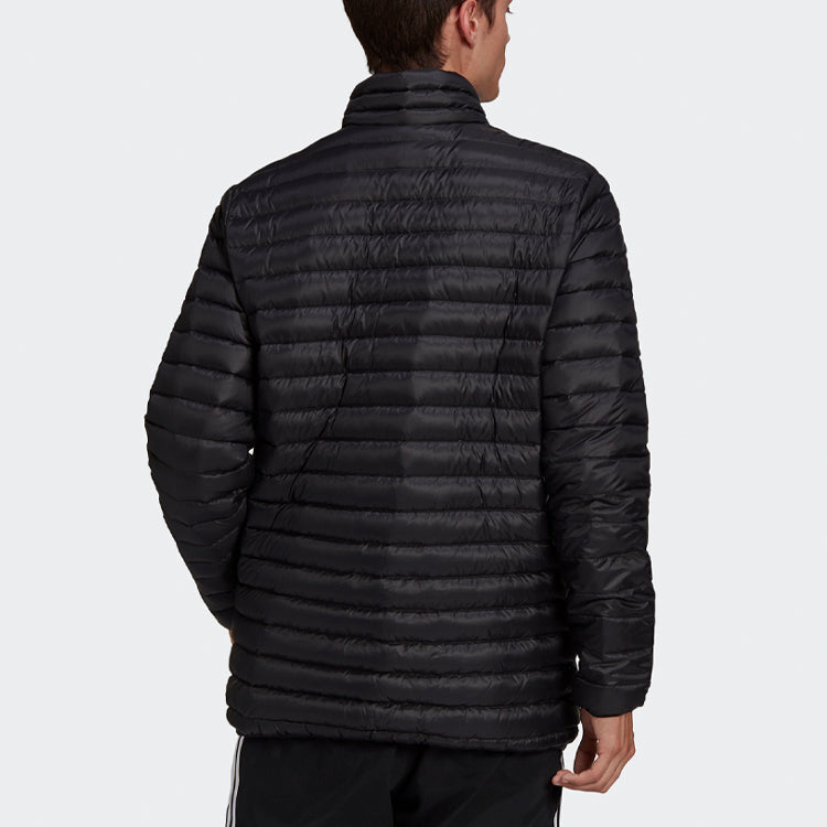 adidas Juventus Soccer/Football Sports Down Jacket Black FR4206