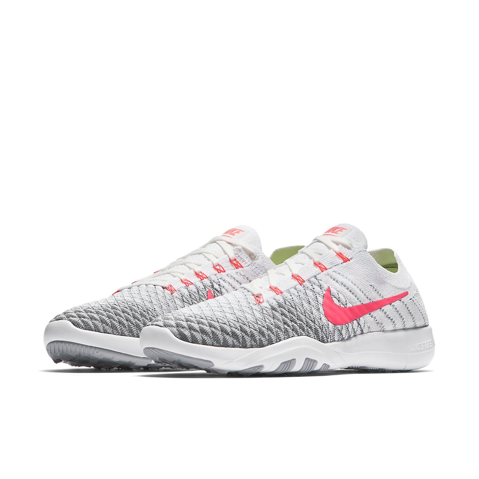 (WMNS) Nike Free TR Trainer Flyknit 2 'White Pink' 904658-100