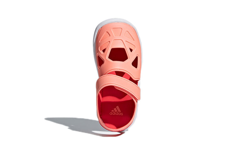 (PS) adidas Fortaswim 2 C Velcro Sports Pink Sandals DB2533
