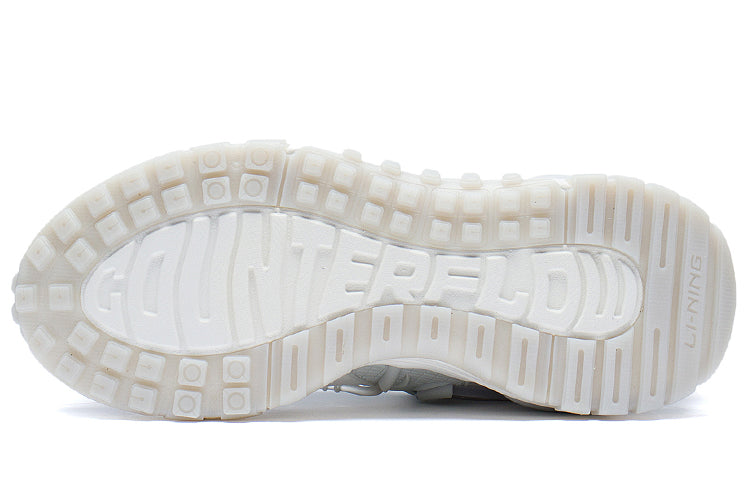 (WMNS) Li-Ning Counterflow Startrails 'Grey White' AGLS160-3