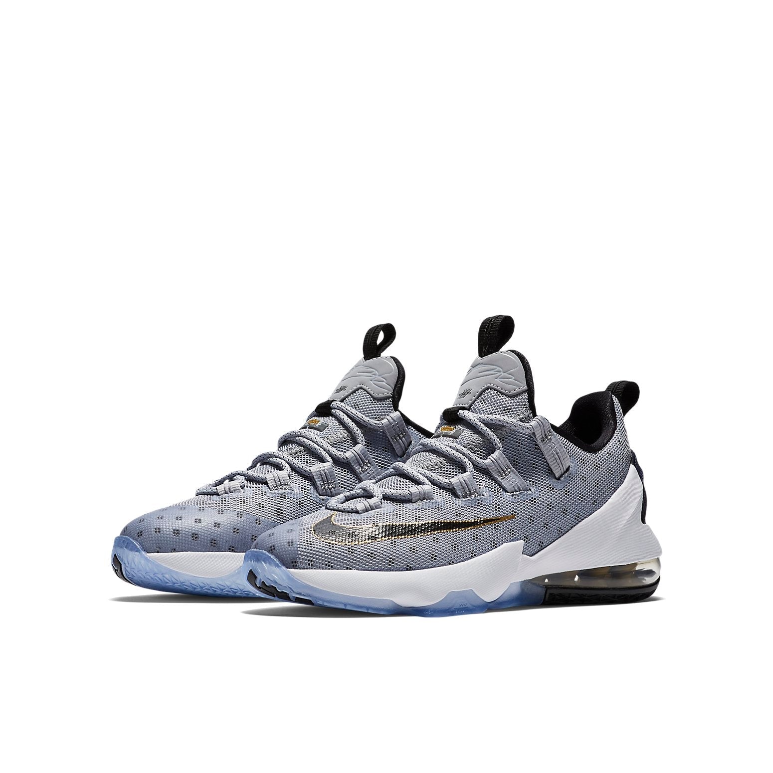 (GS) Nike Lebron 13 Low 13 'Grey Black' 834347-001