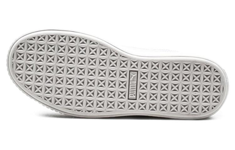 (WMNS) PUMA Basket Platform Patent Halogen Blue 363314-01