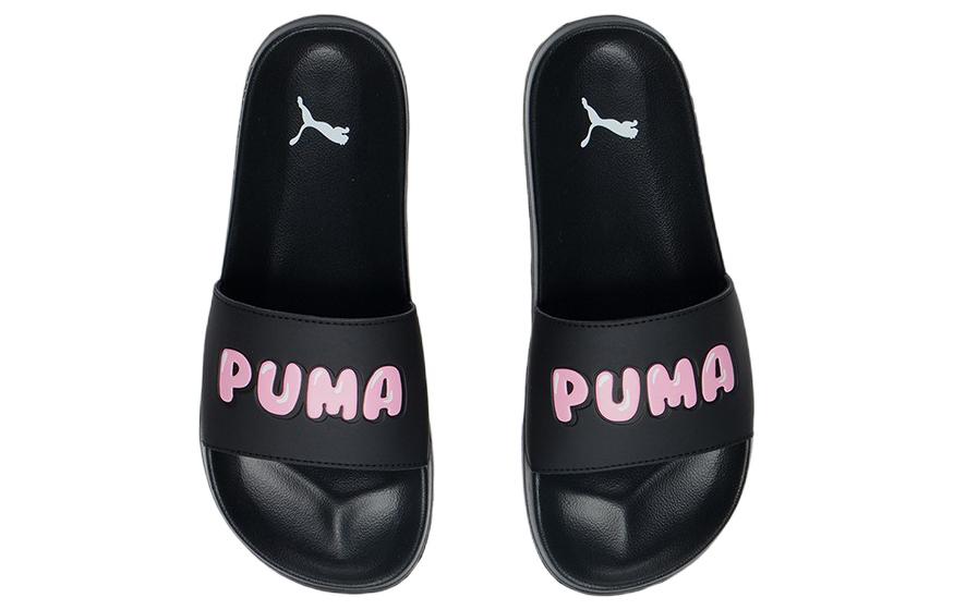 (WMNS) PUMA Leadcat 2.0 Logo Slide 'Black' 387234-02