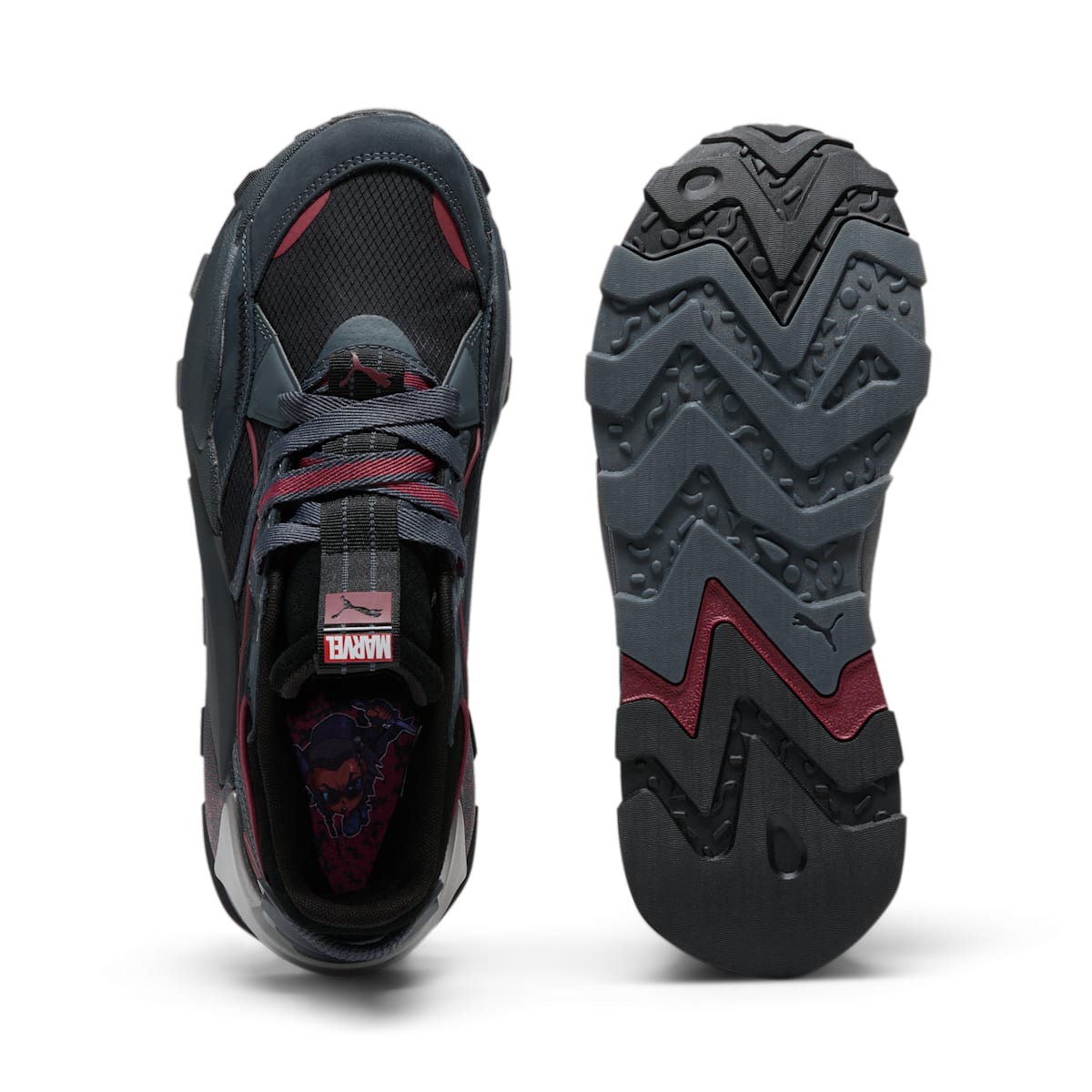PUMA x Marvel x The Boondocks RS-X 'Blade' 397743-01