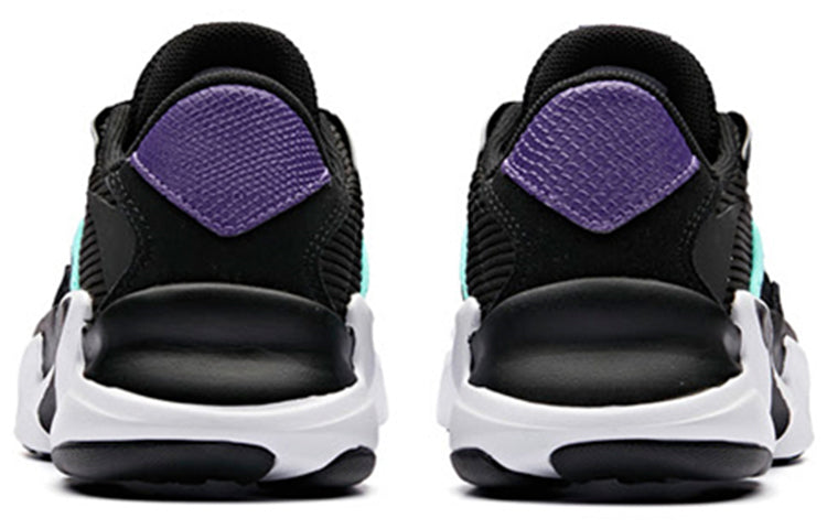 (WMNS) ANTA Life Retro 'Dad Shoes Black Green' 12838808R-5