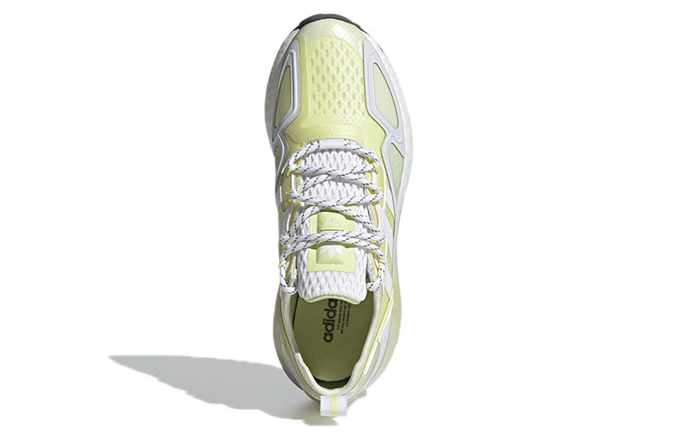 (WMNS) adidas ZX 2K Boost 'White Yellow Tint' GX2711