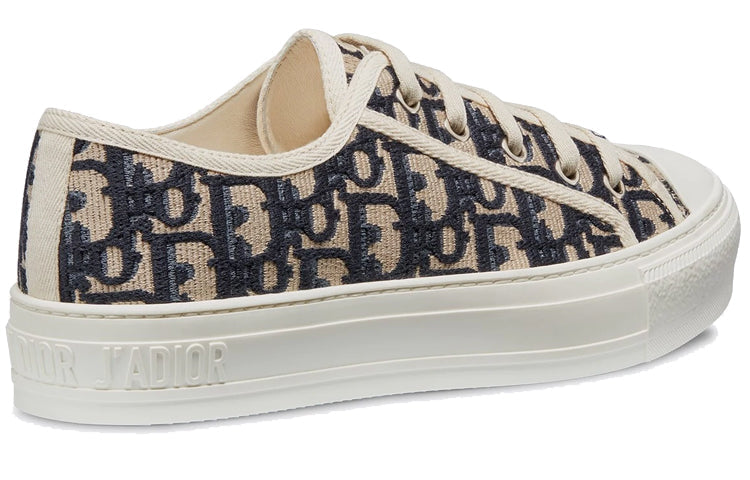 (WMNS) Dior Walk'N'Dior Oblique 'Navy Canvas' KCK211OBE_S56B