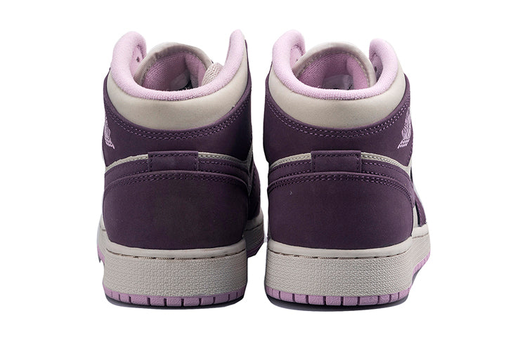 (GS) Air Jordan 1 Retro Mid 'Pro Purple' 555112-500