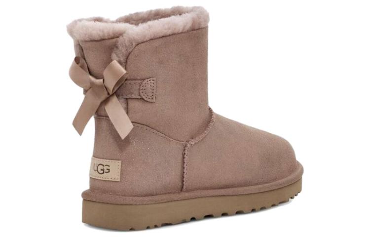 (WMNS) UGG Mini Bailey Bow II Shimmer 1112533-CRBO