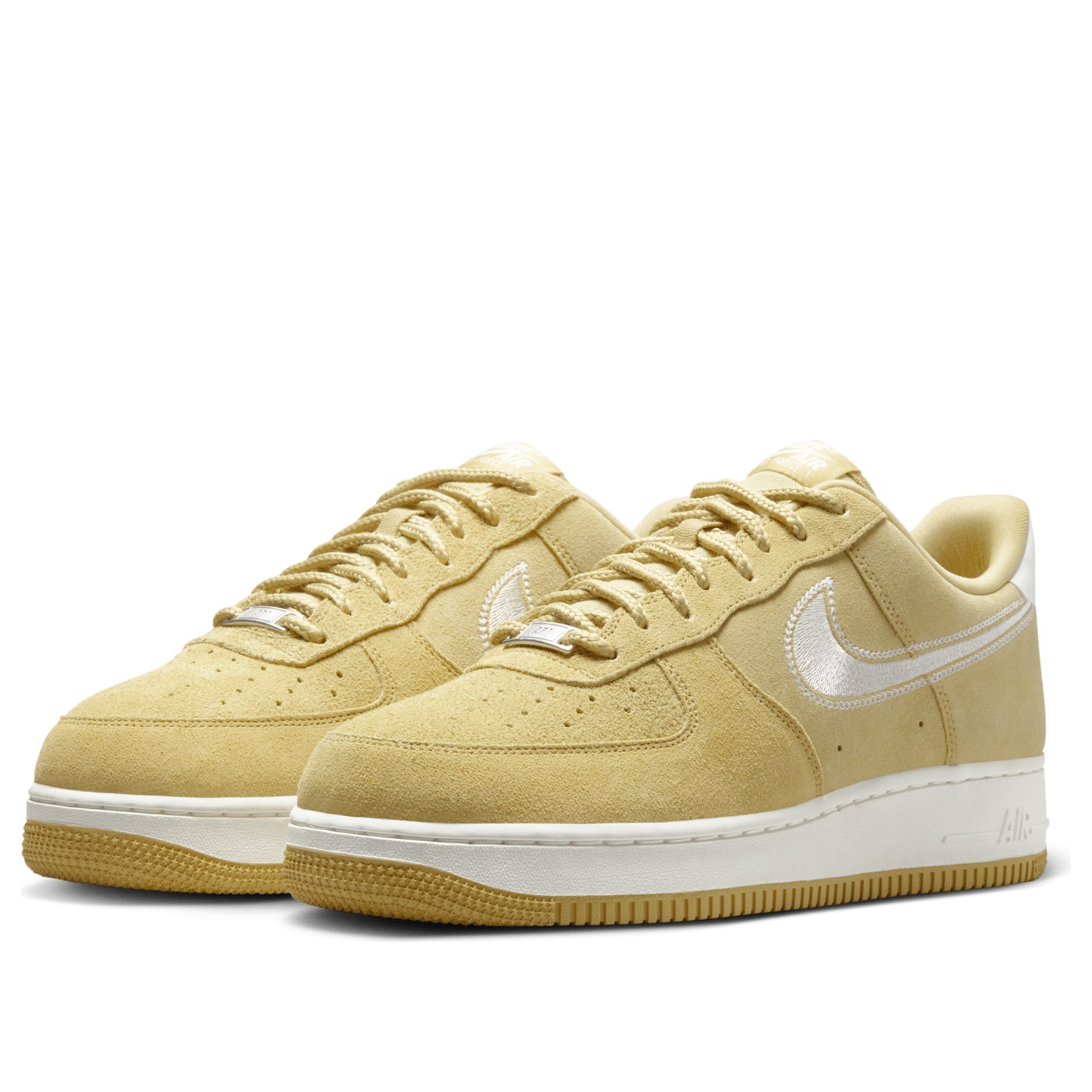Nike Air Force 1 Low '07 LV8 'Buff Gold Sail Embroidered Swoosh' HJ4465-700