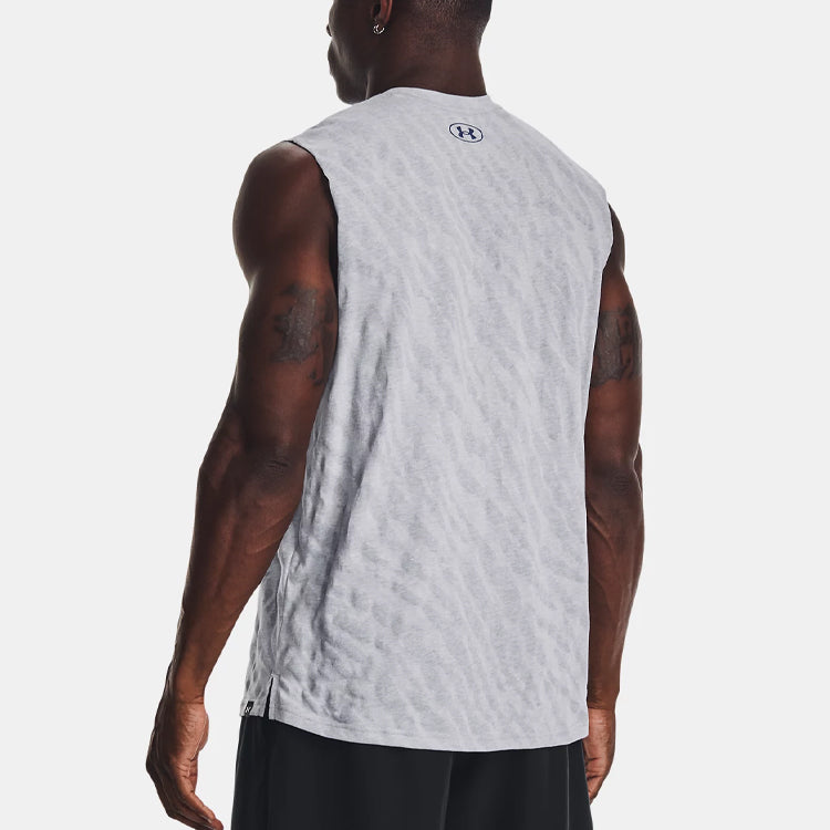 Under Armour Project Rock Sleeveless Tank 'Grey' 1379019-011