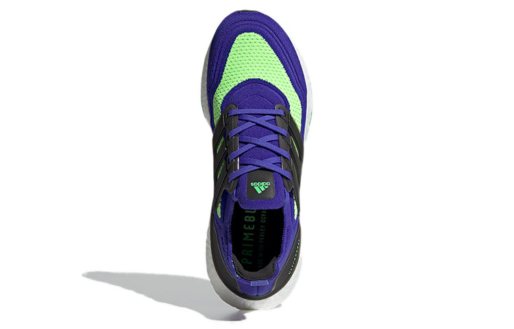 adidas Ultraboost 21 'Sonic Ink Screaming Green' S23873