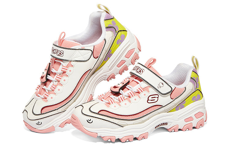 (GS) Skechers D'Lites x SpongeBob 317010L-WPK