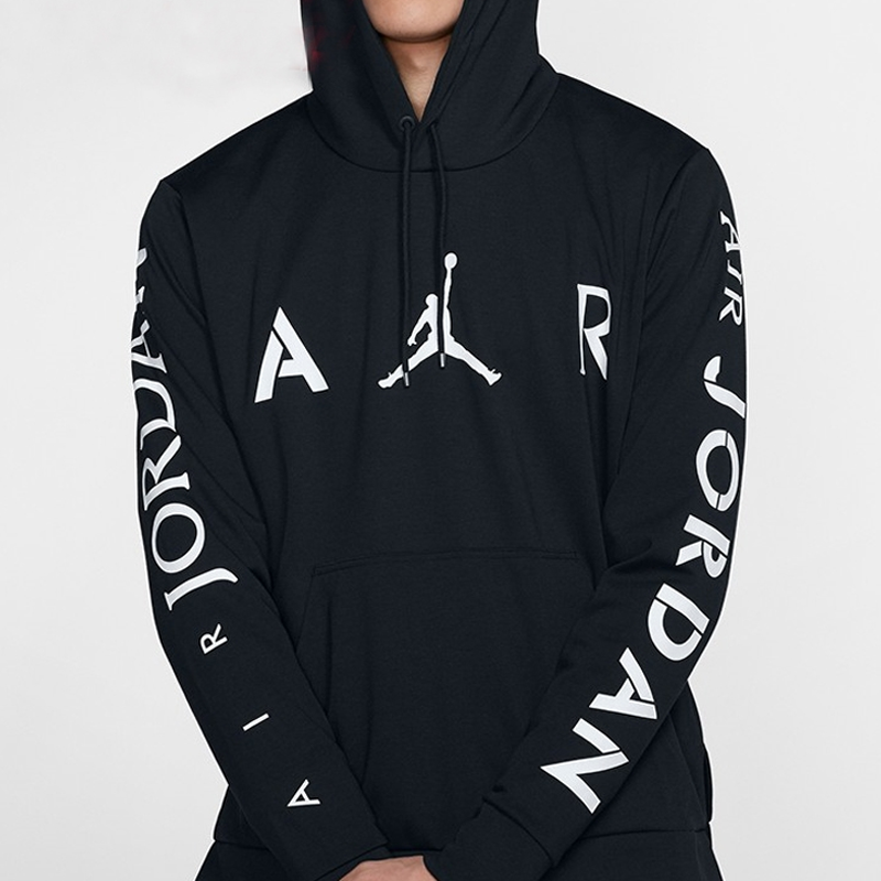 Men's Air Jordan Casual Pullover Black CK1345-010