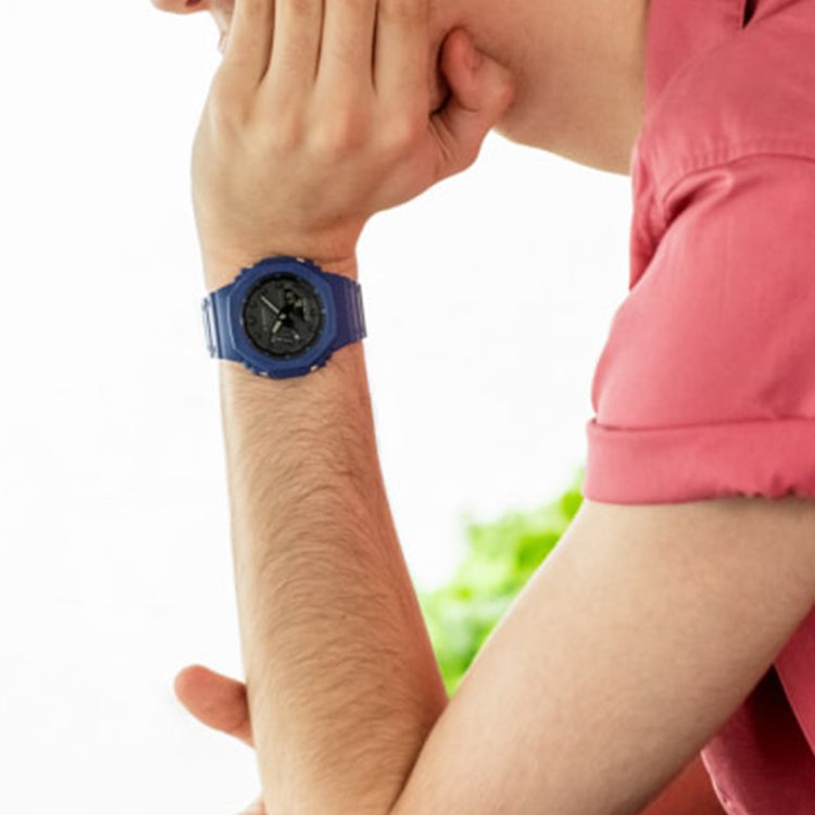 CASIO G-Shock Analog-Digital 'Blue' GA-2100-2AJF