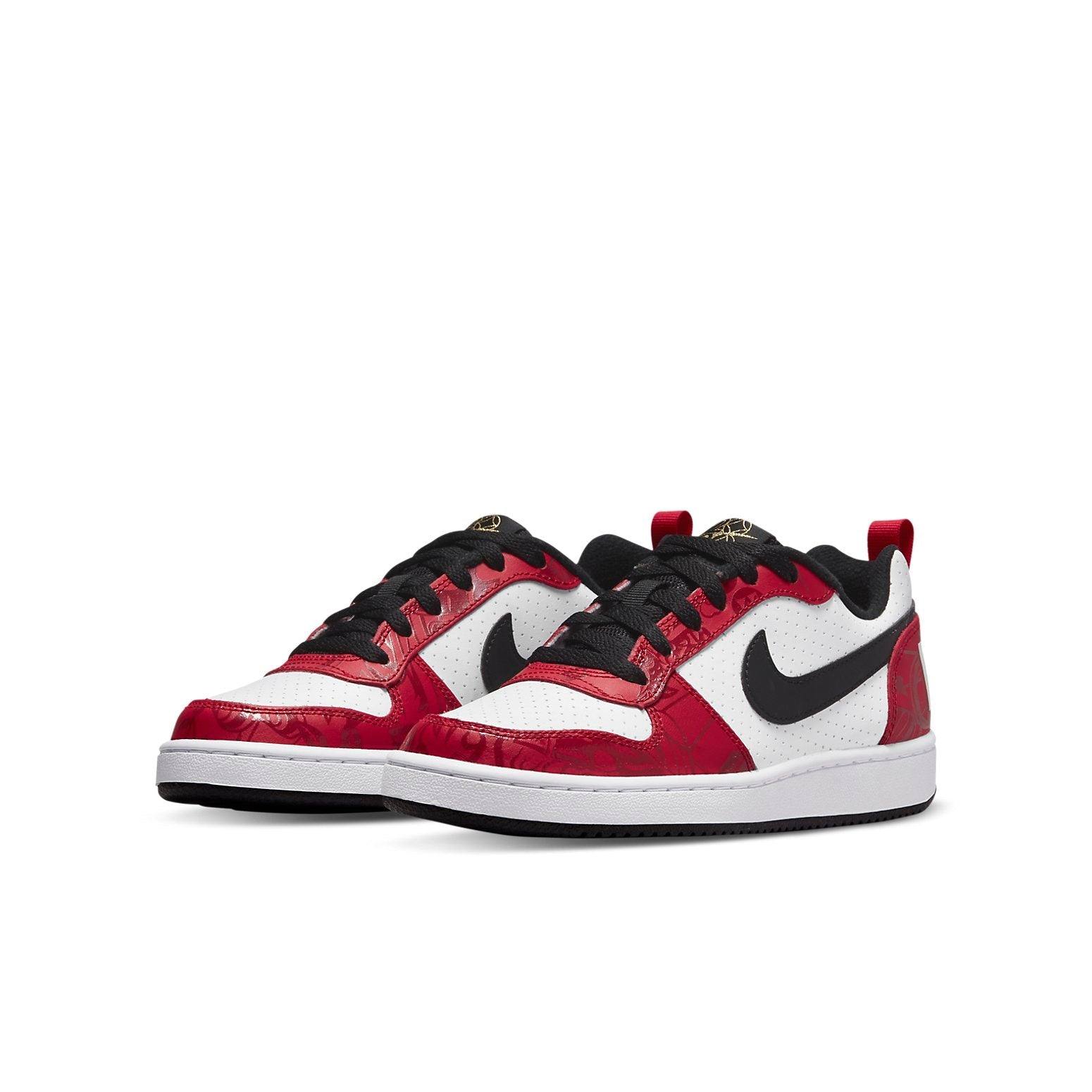 (GS) Nike Court Borough Low 2020 'Red White' CU2983-101