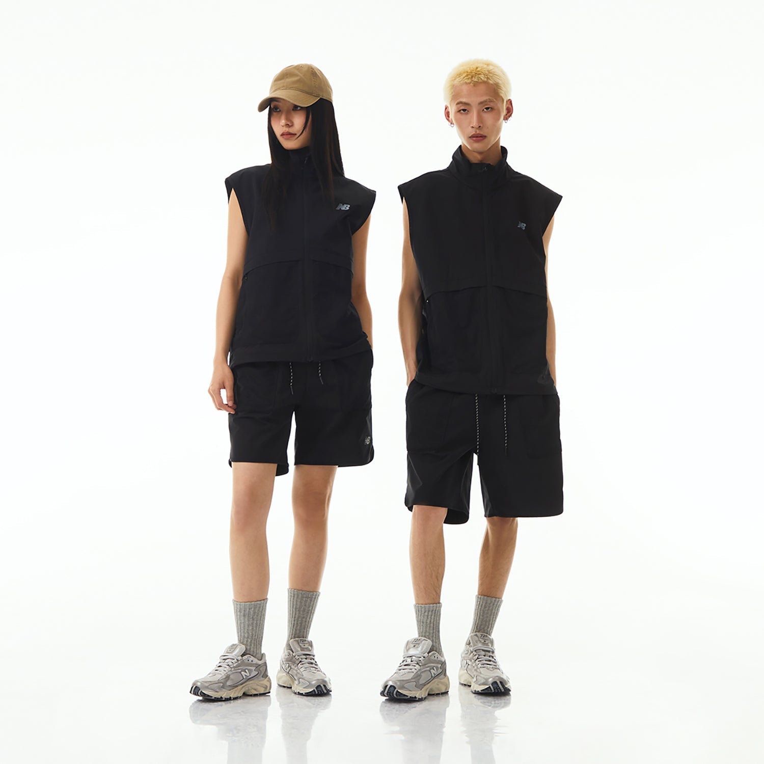 New Balance Woven Short With Mesh Pocket Asia Sizing 'Black' NVE24171-BK