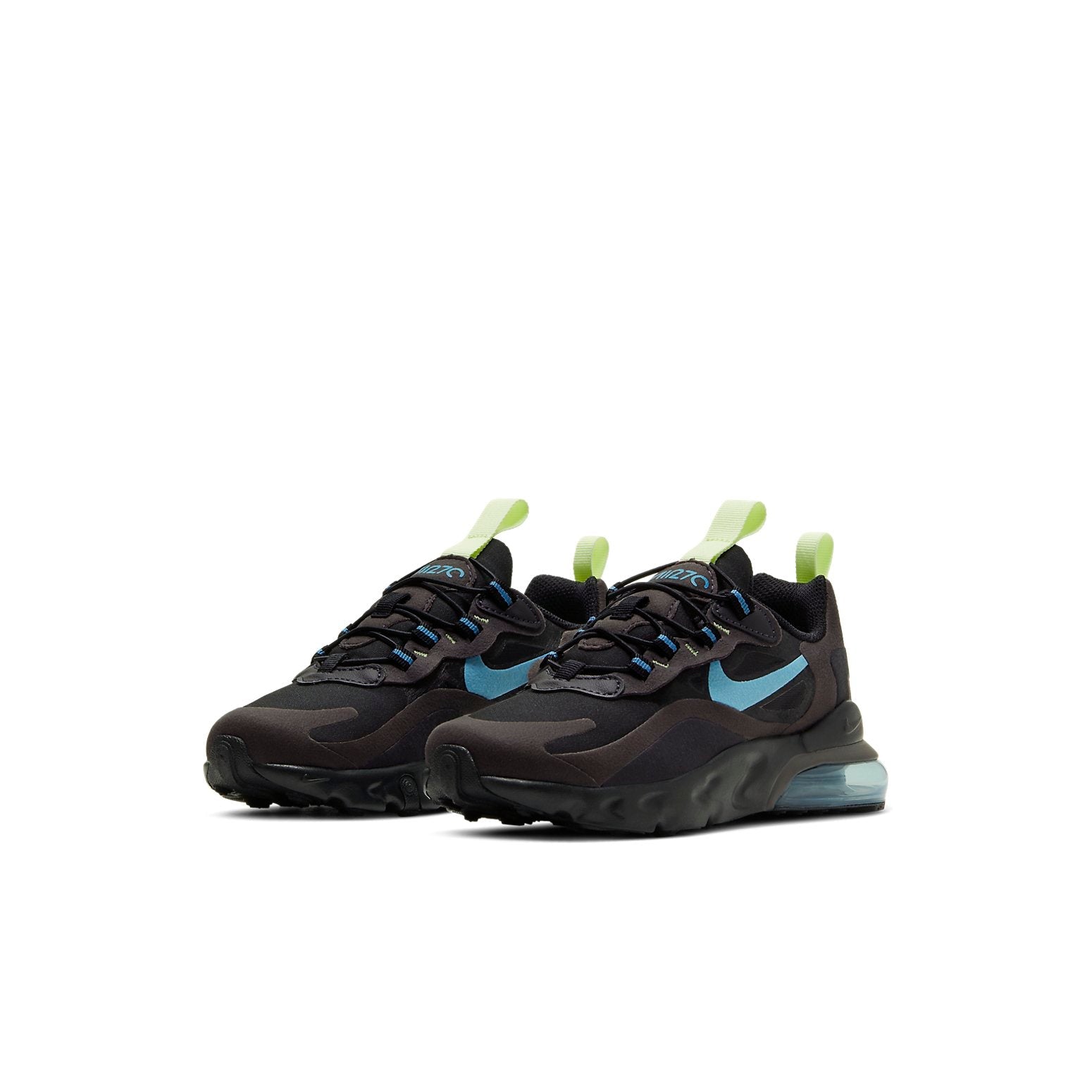 (PS) Nike Air Max 270 React 'Black Cerulean' BQ0102-012