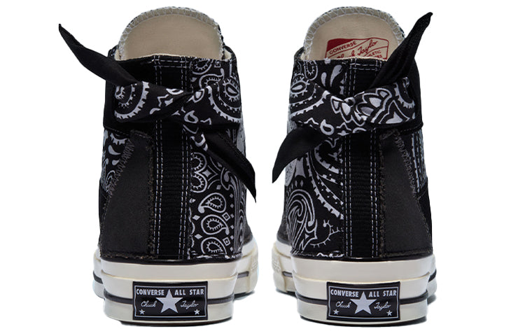 Converse Paisley Print Chuck Taylor All Star 1970s Sneakers Black/White 172906C