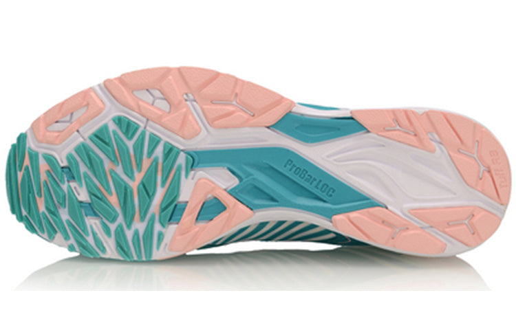 (WMNS) Li-Ning Light Weight Sport Shoes 'Teal Orange' ARBN216-3