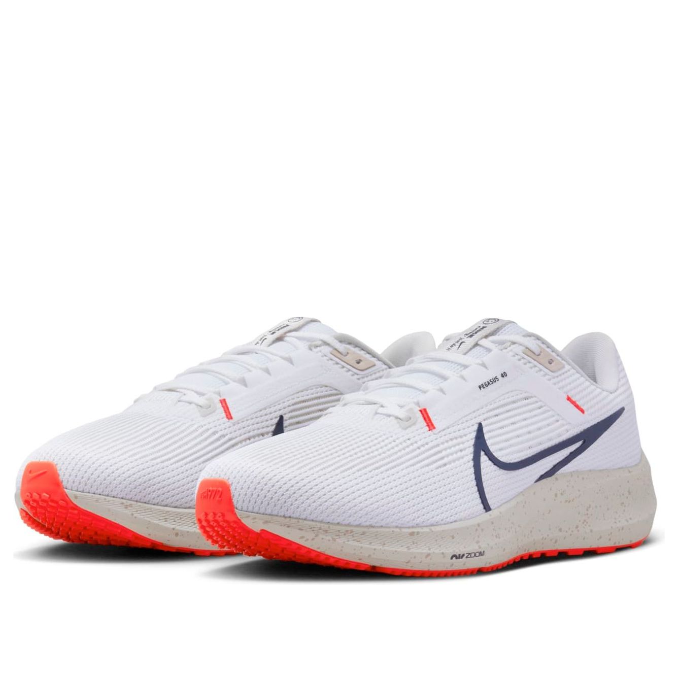 Nike Air Zoom Pegasus 40 Wide 'White Obsidian' DV7480-100