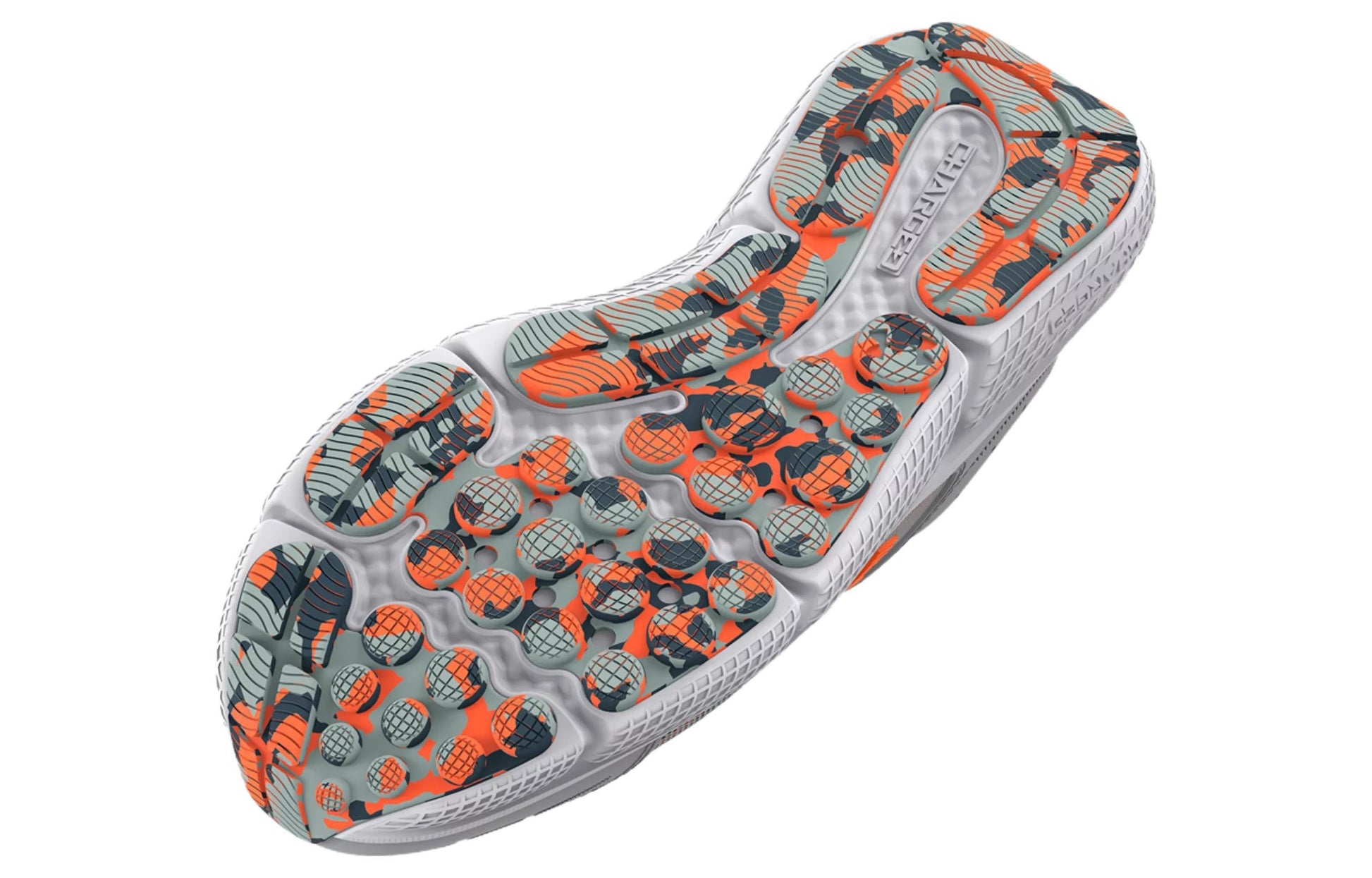 (GS) Under Armour Assert 10 AC 'Mod Grey Orange Blast' 3026182-103