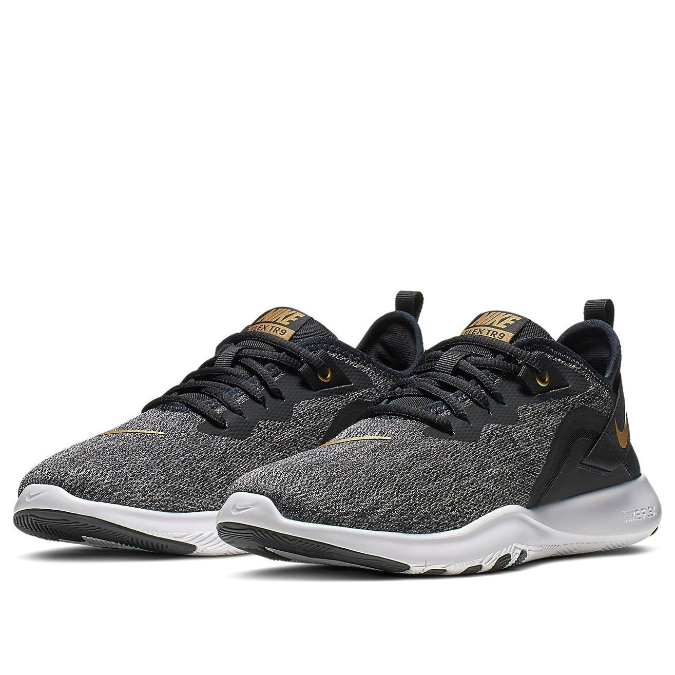 (WMNS) Nike Flex TR 9 'Gunsmoke Gold' AQ7491-003