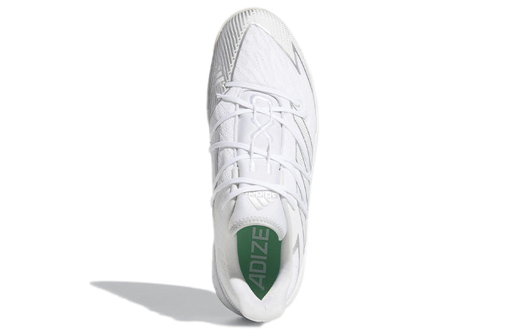 adidas Adizero Afterburner Turf 'White Silver Metallic' FV9416