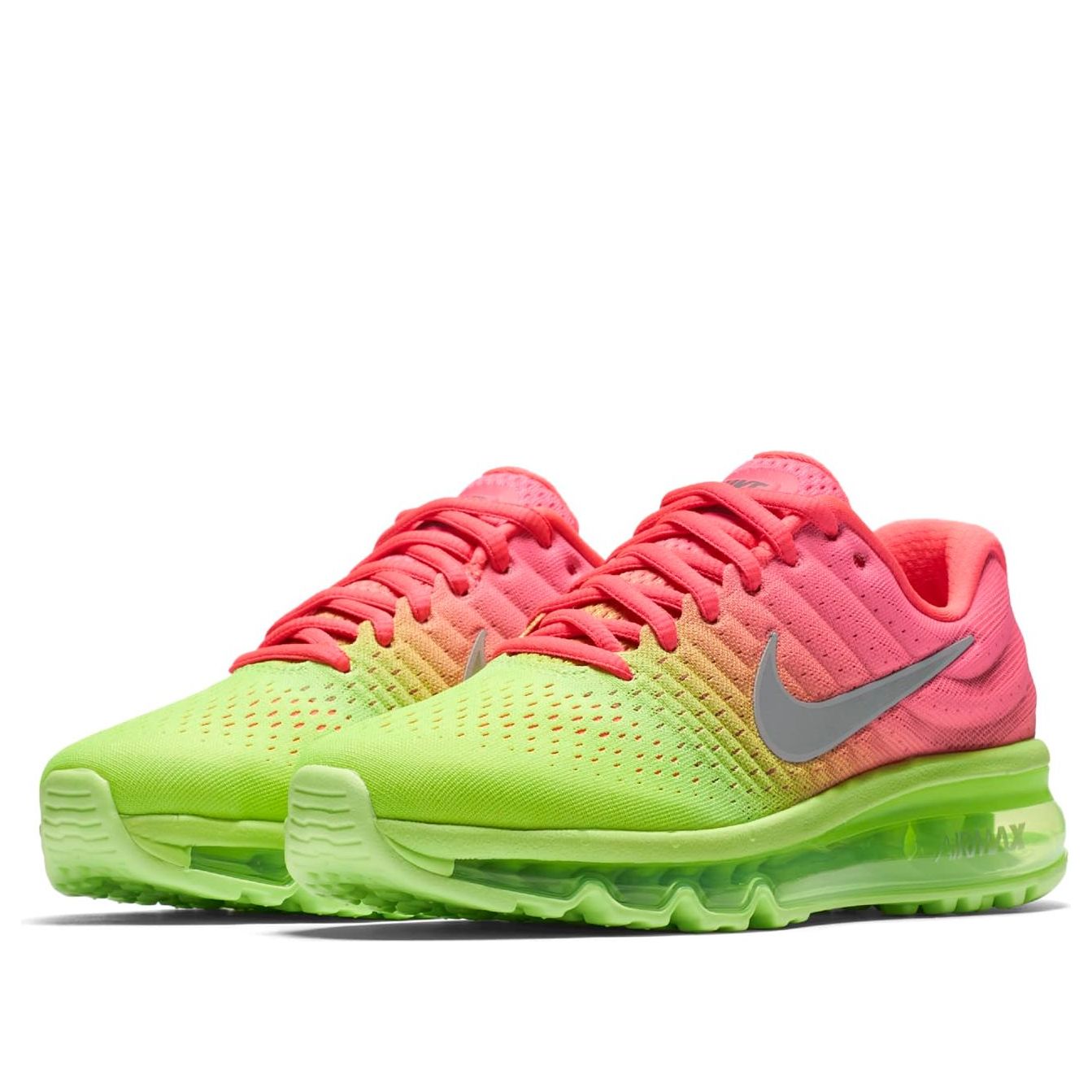 (GS) Nike Air Max 2017 'Pink Ghost Green' 851623-601
