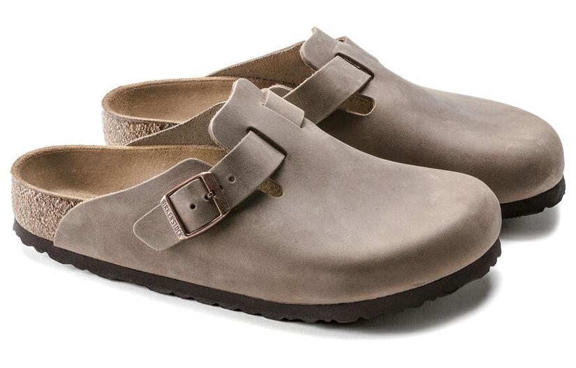Birkenstock Boston Narrow 'Oiled Leather Tobacco Brown' 0960813