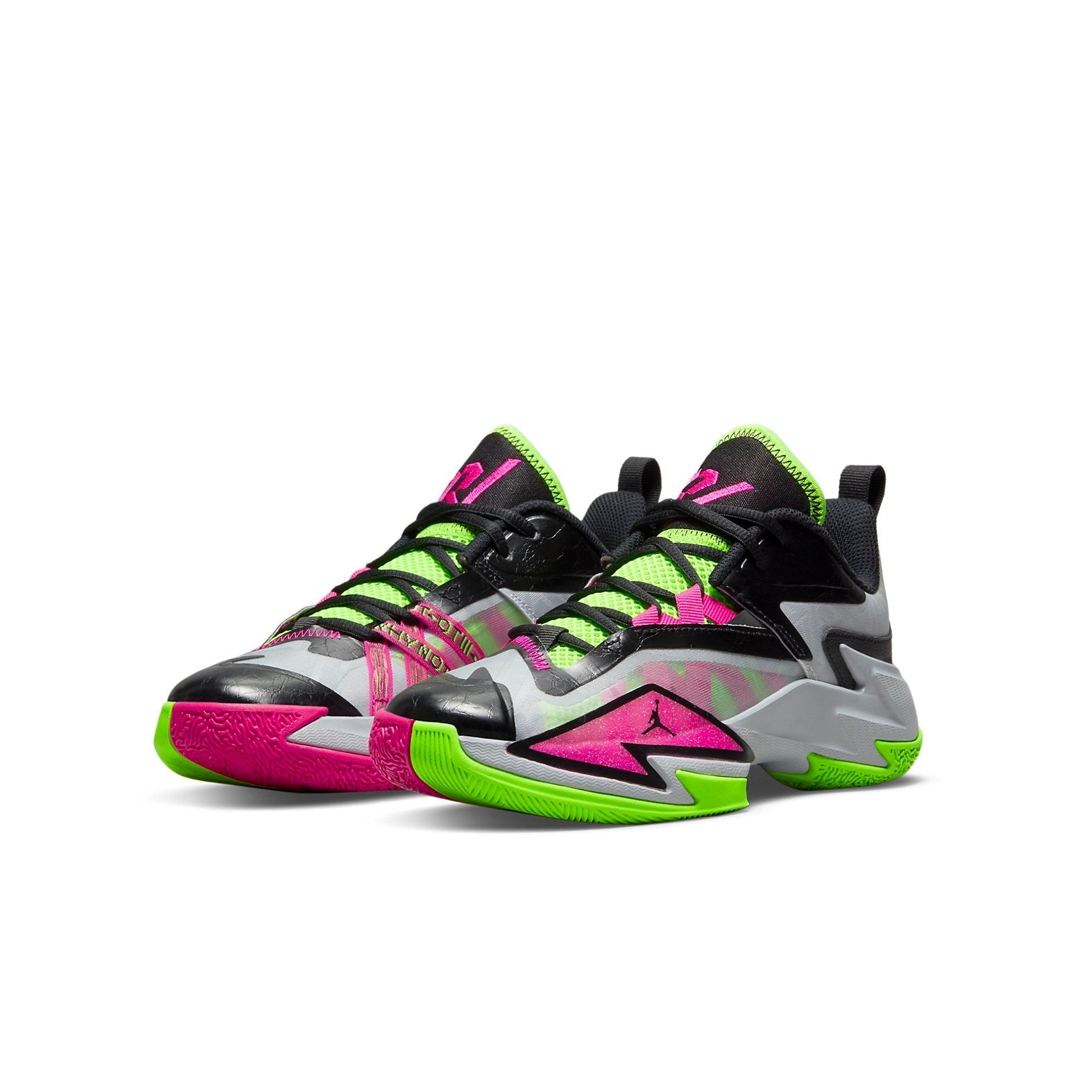 (GS) Air Jordan Westbrook One Take 3 'Wolf Grey Pink Prime' DC7702-002