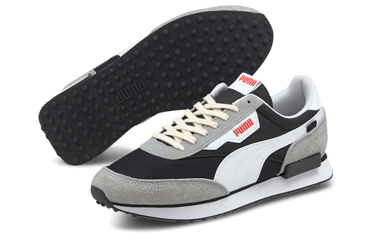 PUMA Future Rider Vintage Running Shoes Black/White/Grey 380464-01