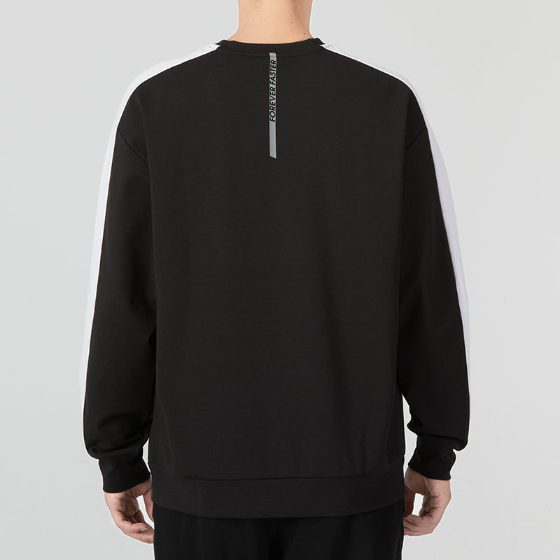 PUMA Suit Crew Neck Logo Sweatshirt 'Black' 538830-56