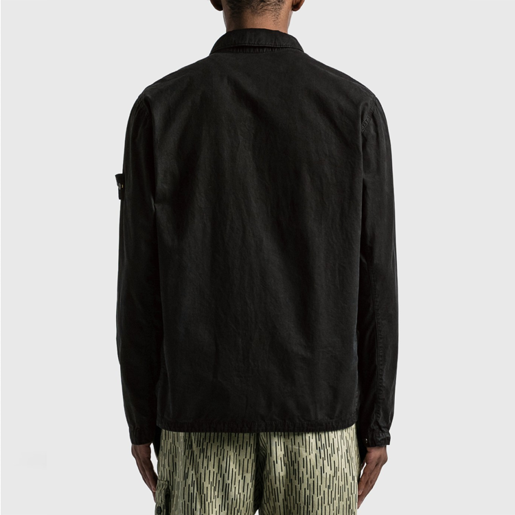 STONE ISLAND Overshirt 'Black' 7615114WN-V0129