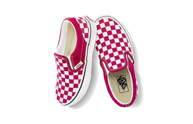 (PS) Vans Classic Slip-On Checkboard 'Pink White' VN0A4BUTXOC