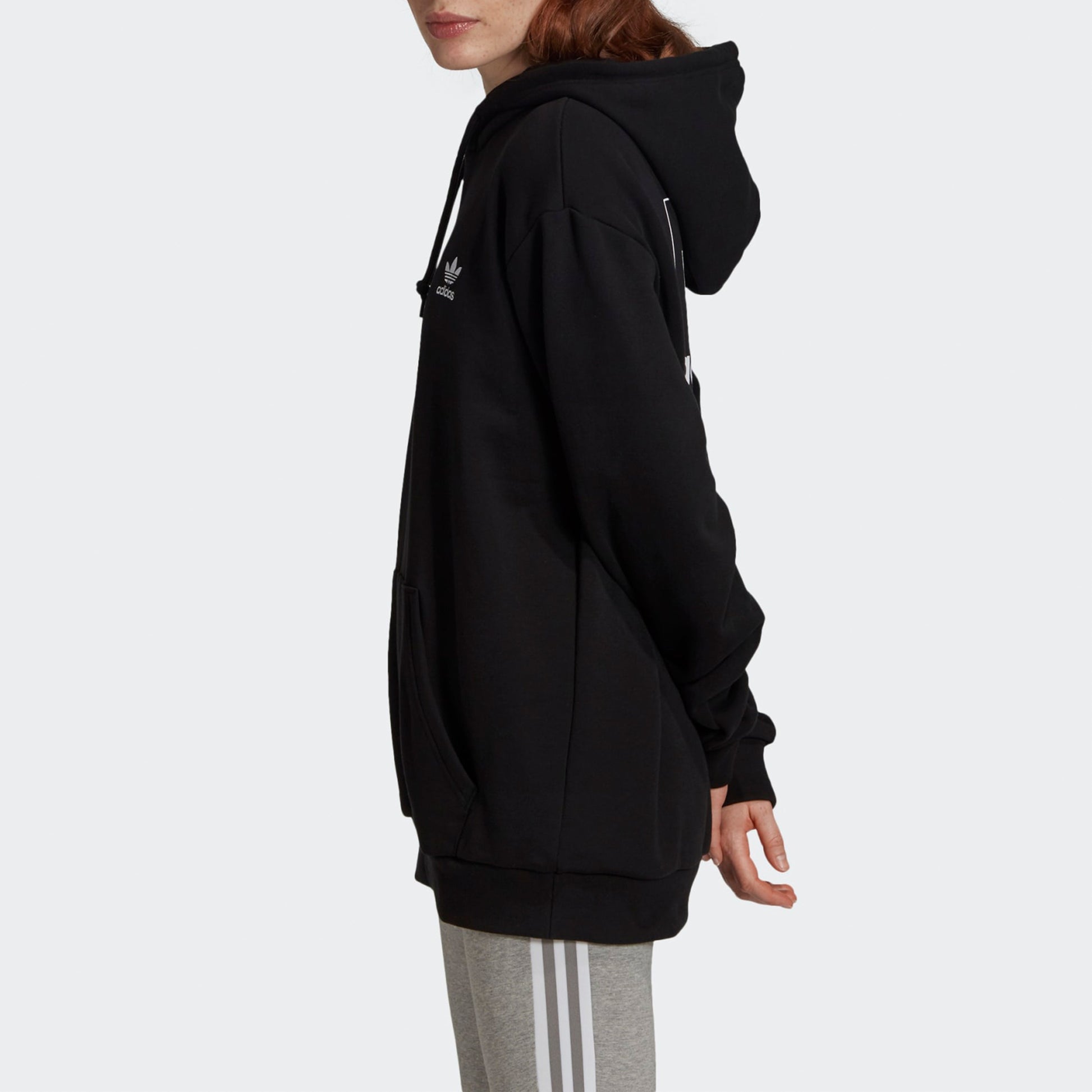 adidas originals Valentine's Day Series Back Printing Logo Black GK7164