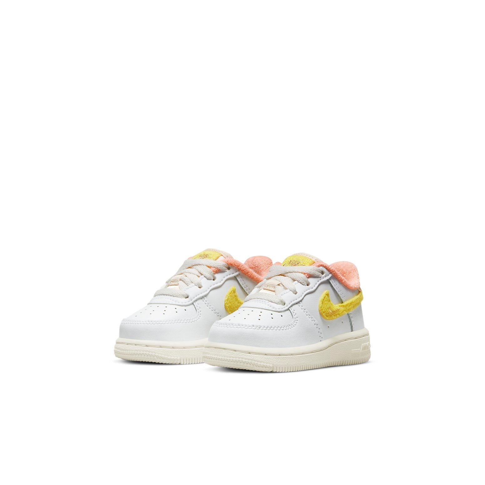 (TD) Nike Air Force 1 LV8 'White Yellow Strike' DV2200-100