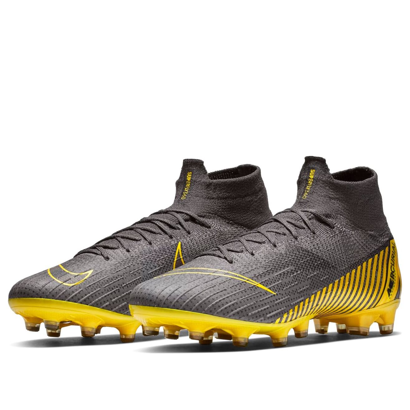 Nike Mercurial Superfly 6 Elite AG Pro 'Grey Yellow' AH7377-070