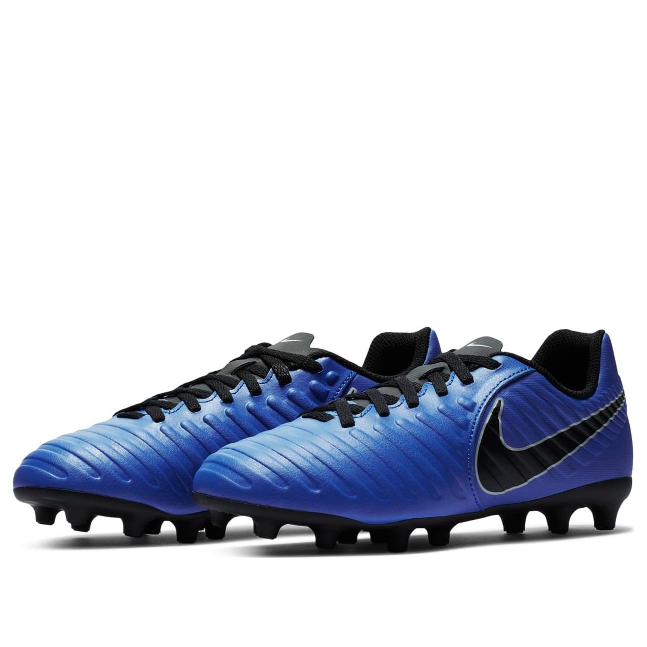 (GS) Nike Tiempo Legend 7 Pro FG 'Black Blue' AO2300-400