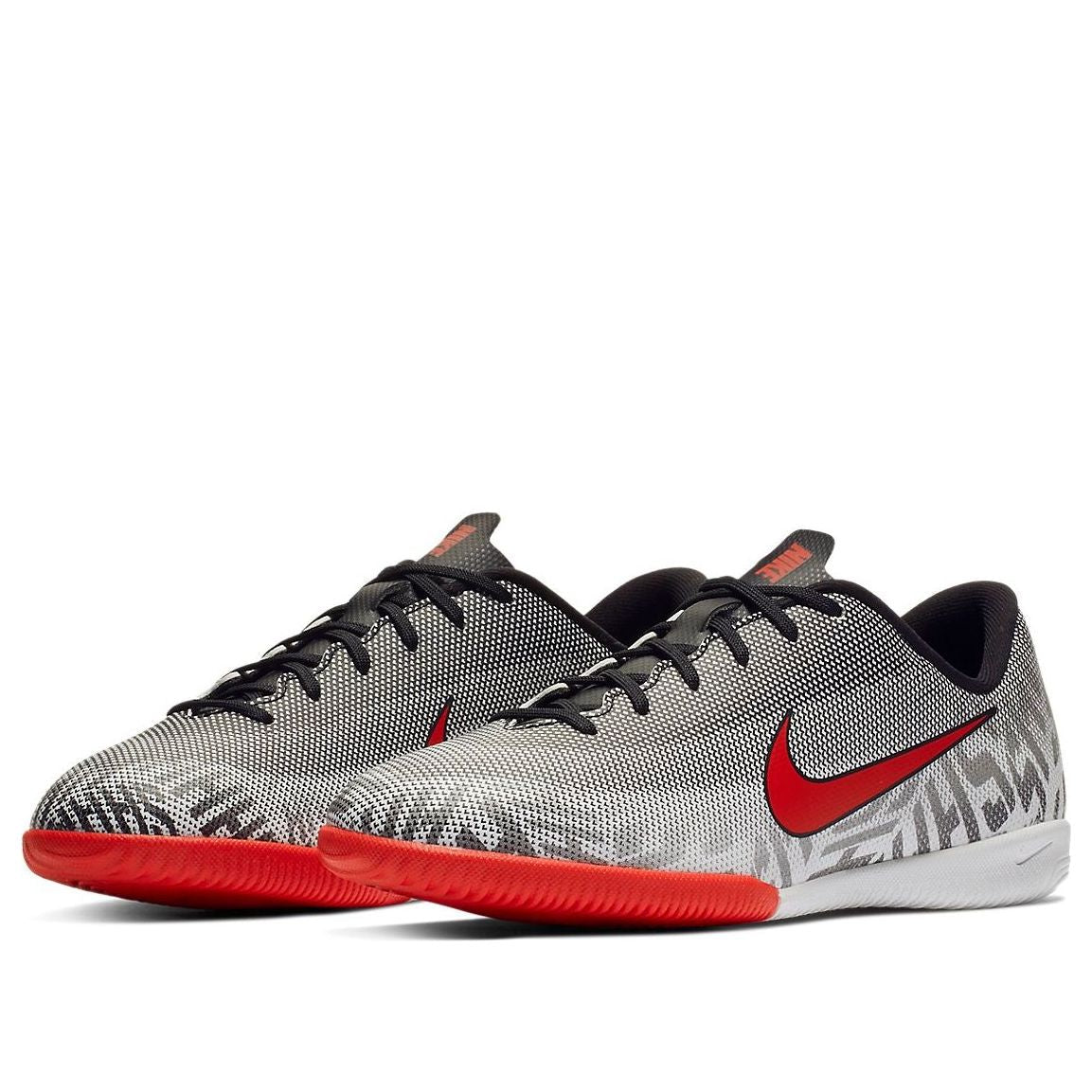 (GS) Nike Vapor 12 Academy NJR IC 'White Black Red' AO9474-170