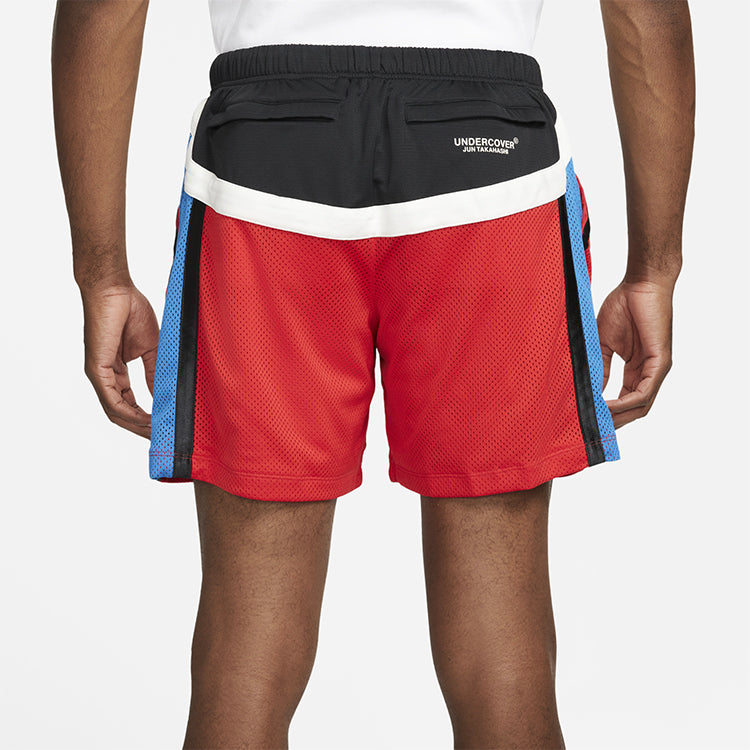 Nike Mesh Shorts Contrasting Colors Alphabet Printing Sports Basketball US Edition Red CW8012-611