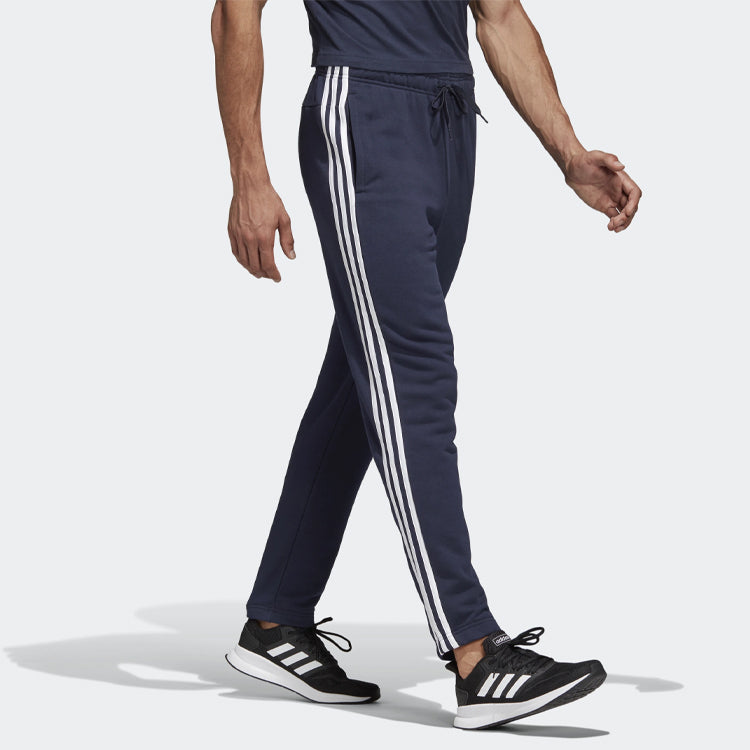 adidas Sports Knit Long Pants Blue White DU0460