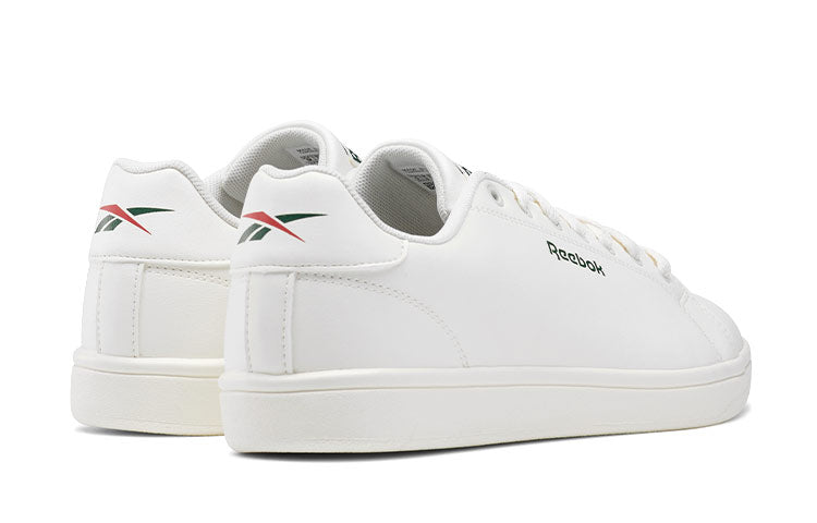 Reebok Court Series 1 Non-Slip Shock Absorption Low Tops Casual Skateboarding Shoes White GW2731