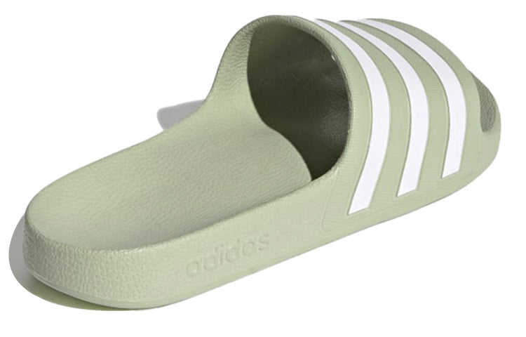 (WMNS) adidas Adilette Aqua 'Green White' FY8102