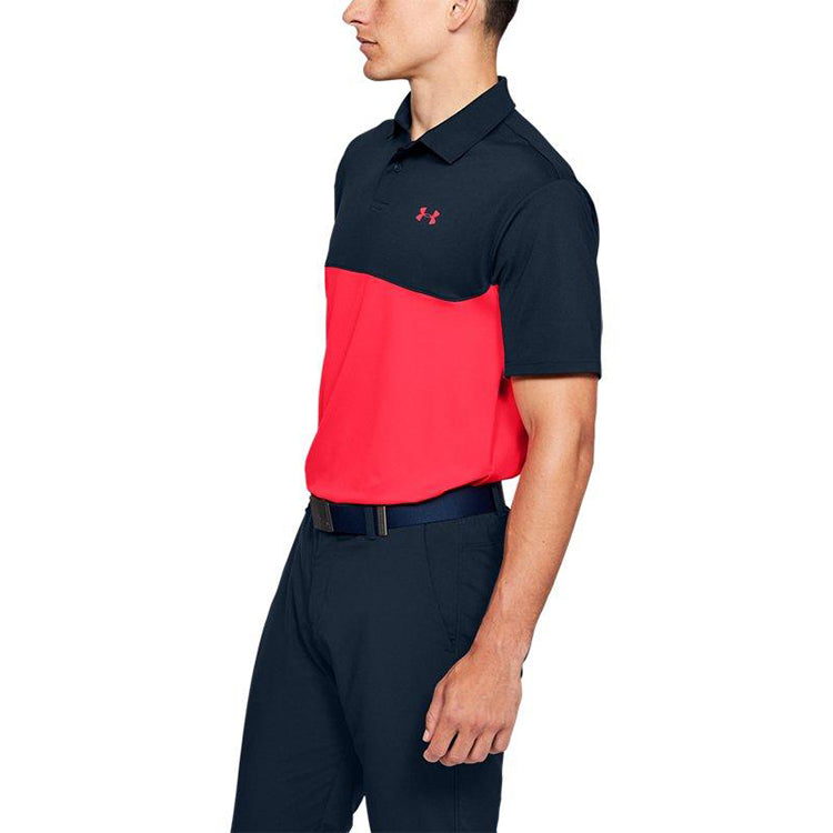 Under Armour Performance 2.0 Polo Shirt 'Navy Red' 1355485-409
